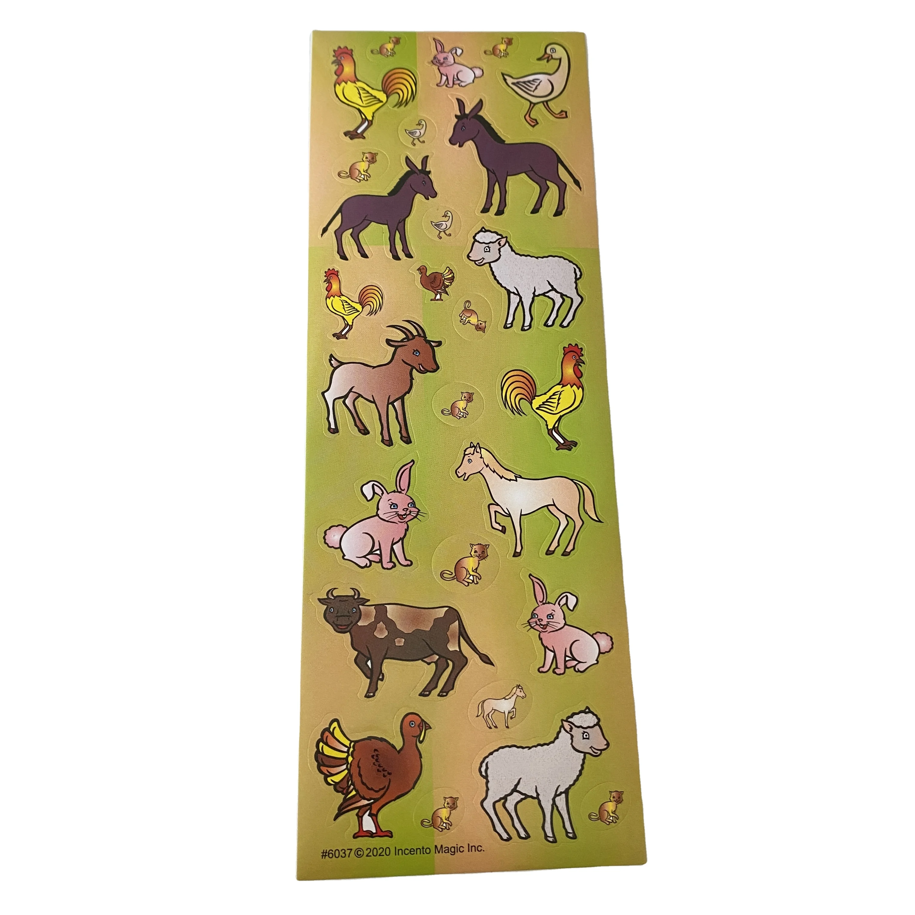 High quality Custom kiss cut colorful cartoon stickers PVC Vinyl Sticker Labels Self Adhesive sheet cartoon Stickers