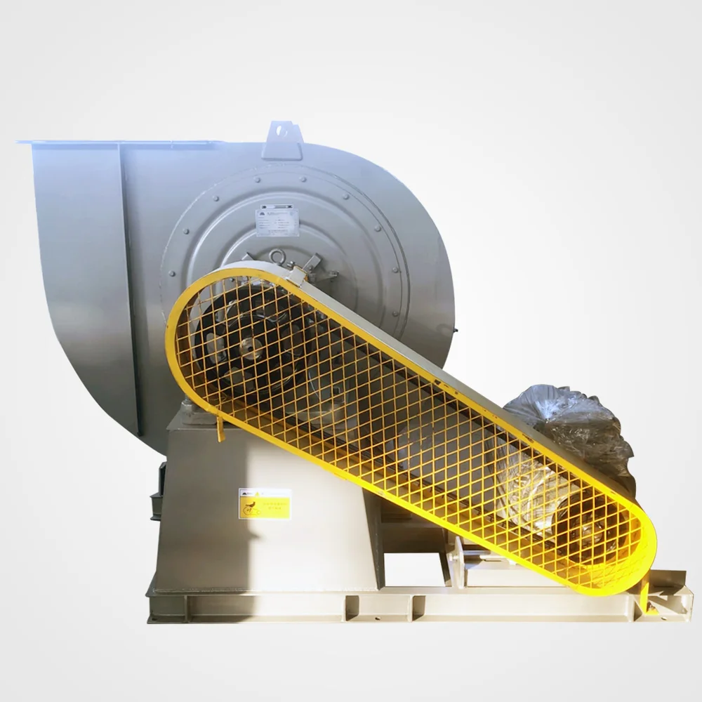 Air Blower And Centrifugal Fan 37kw Max V-Belt Driving Motor Fan