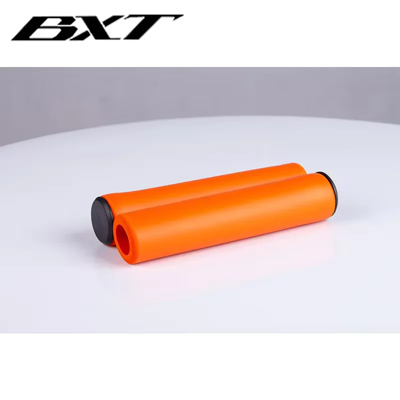 BXT MTB Soft Foam Silicone Handle Bar Grips Mountain Bike Multiple colors yellow red green orange blue black Handlebar Grips