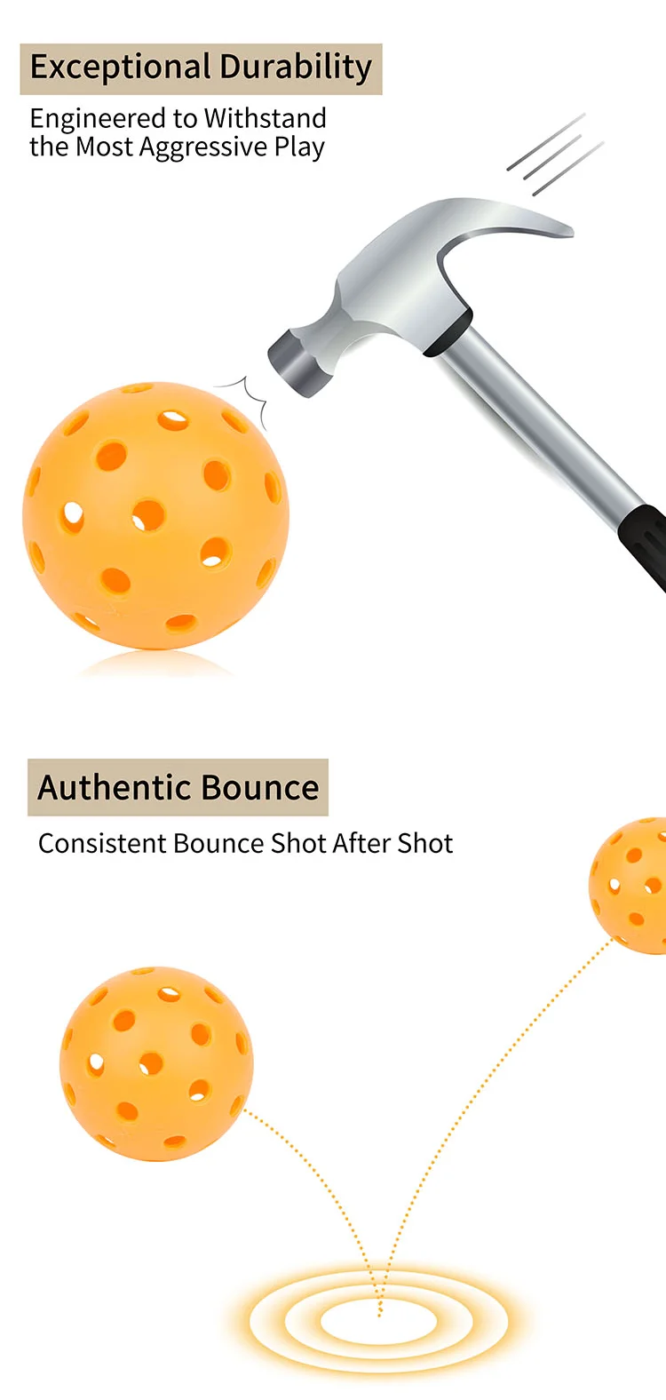 Super Soft Outdoor Play Pickleball Balls Specifically Designed Optimized Franklin X 40 Pickleballs