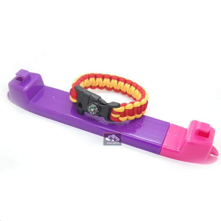 Wholesale 550 paracord jig for DIY bracelet survival bracelet accessories