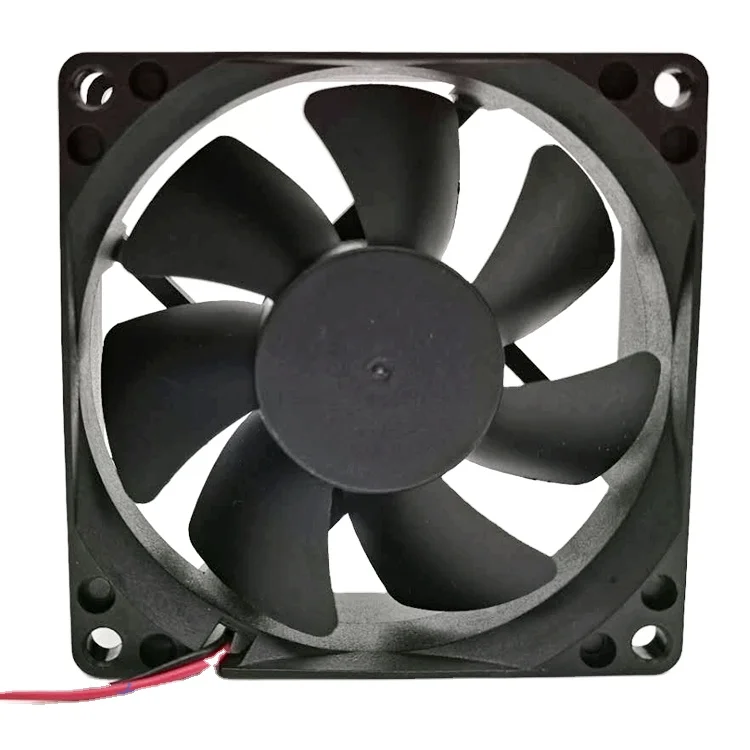 80*80*25mm  12v bldc fan silent micro fans original BLACK fa 8025TUV certified fan