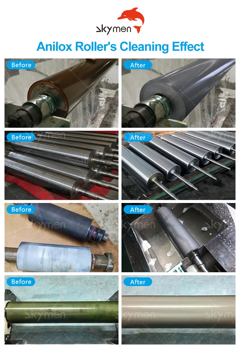 Industrial Professional Ultrasonic Anilox Roller Cleaning Machine Anilox Cleaner for Printing Factory