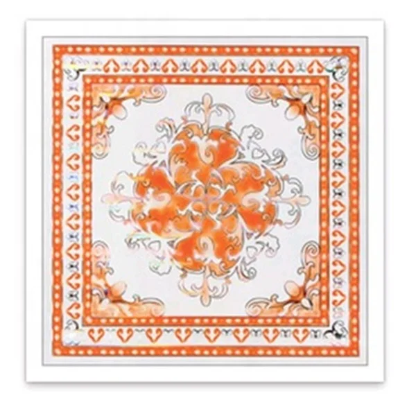 603x603 Pvc Decorative Suspended square False Ceiling for Bathroom Panel