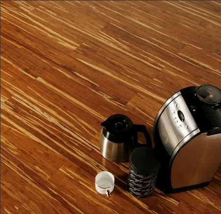 High quality hot sale tiger stripe woven bamboo flooring ISO certification cheap environmental indoor bamboo flooring