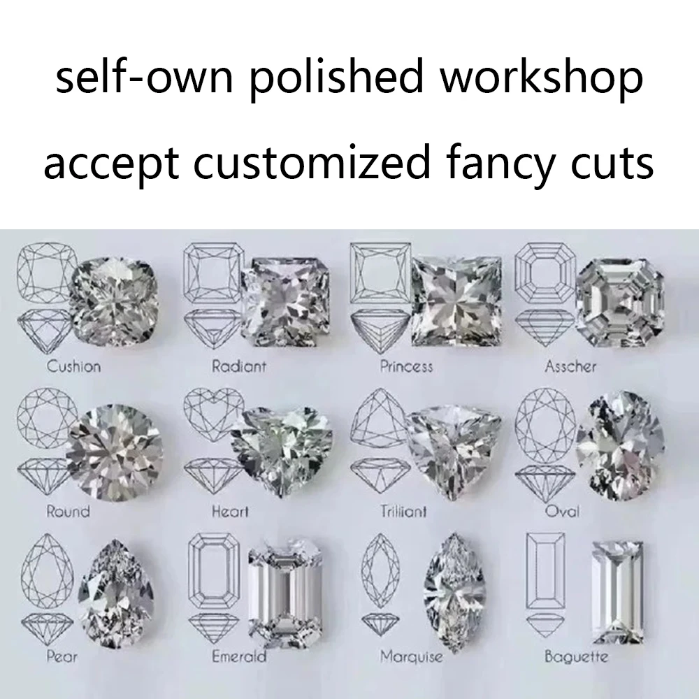 IGI Certificated D Color  White 0.5-1.5 Carat  Synthetic Loose Diamond VVS1 Clarity  With GIA