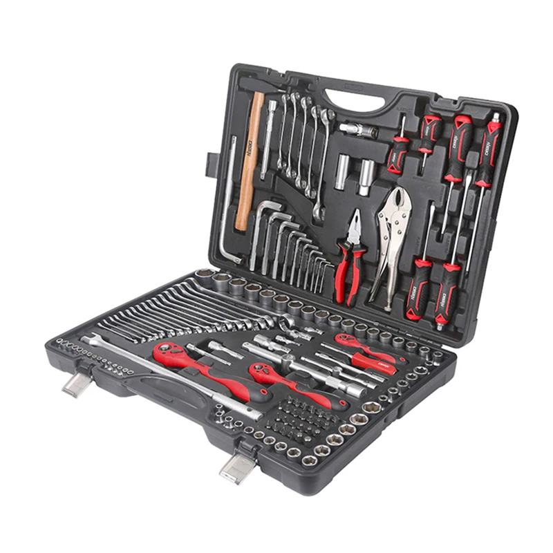 Factory wholesale 142 pcs professional socket spanner toolbox sets