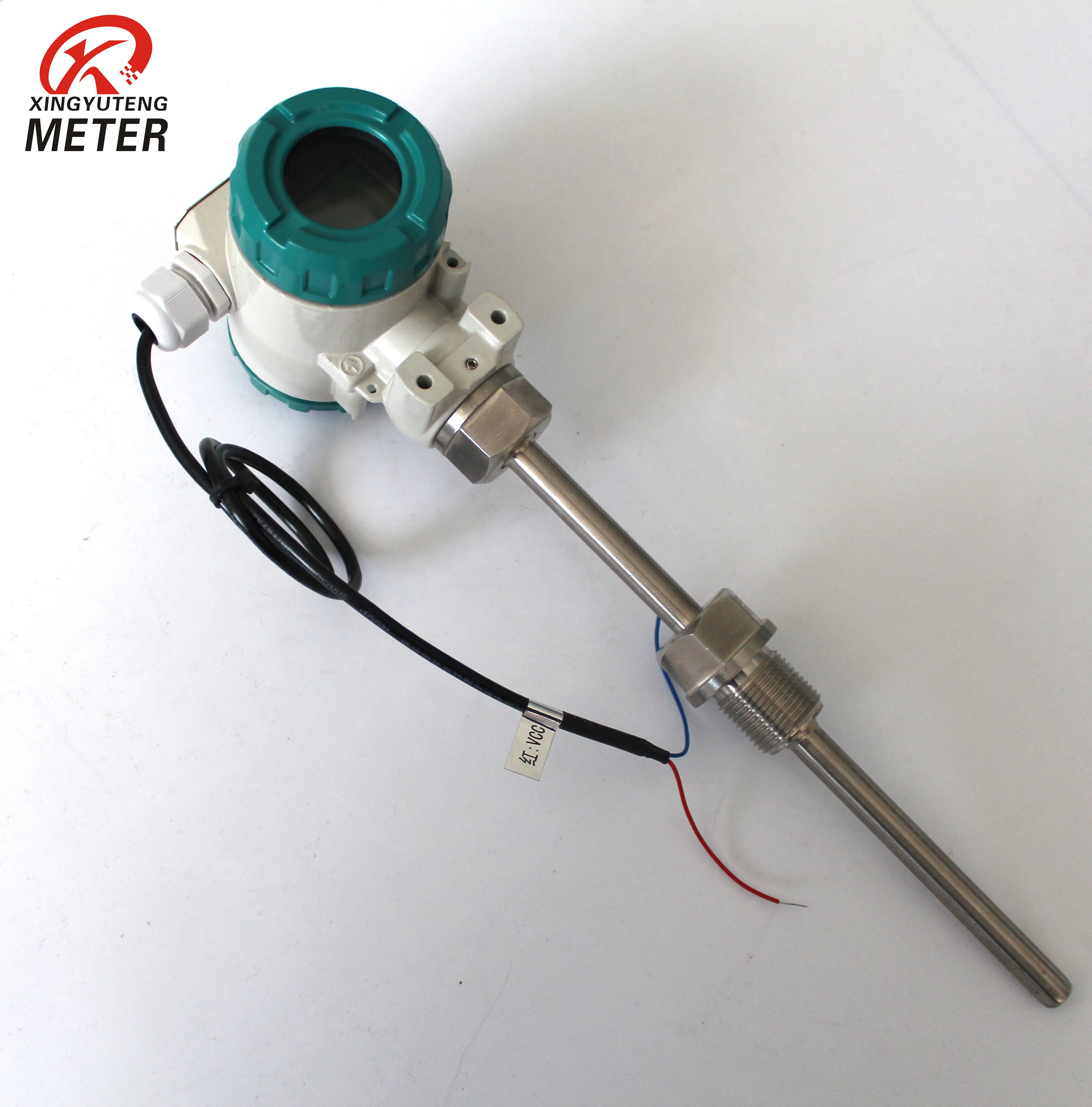 Explosion proof Immersion type RS485 Modbus Temperature Transmitter with LED display for Water Application