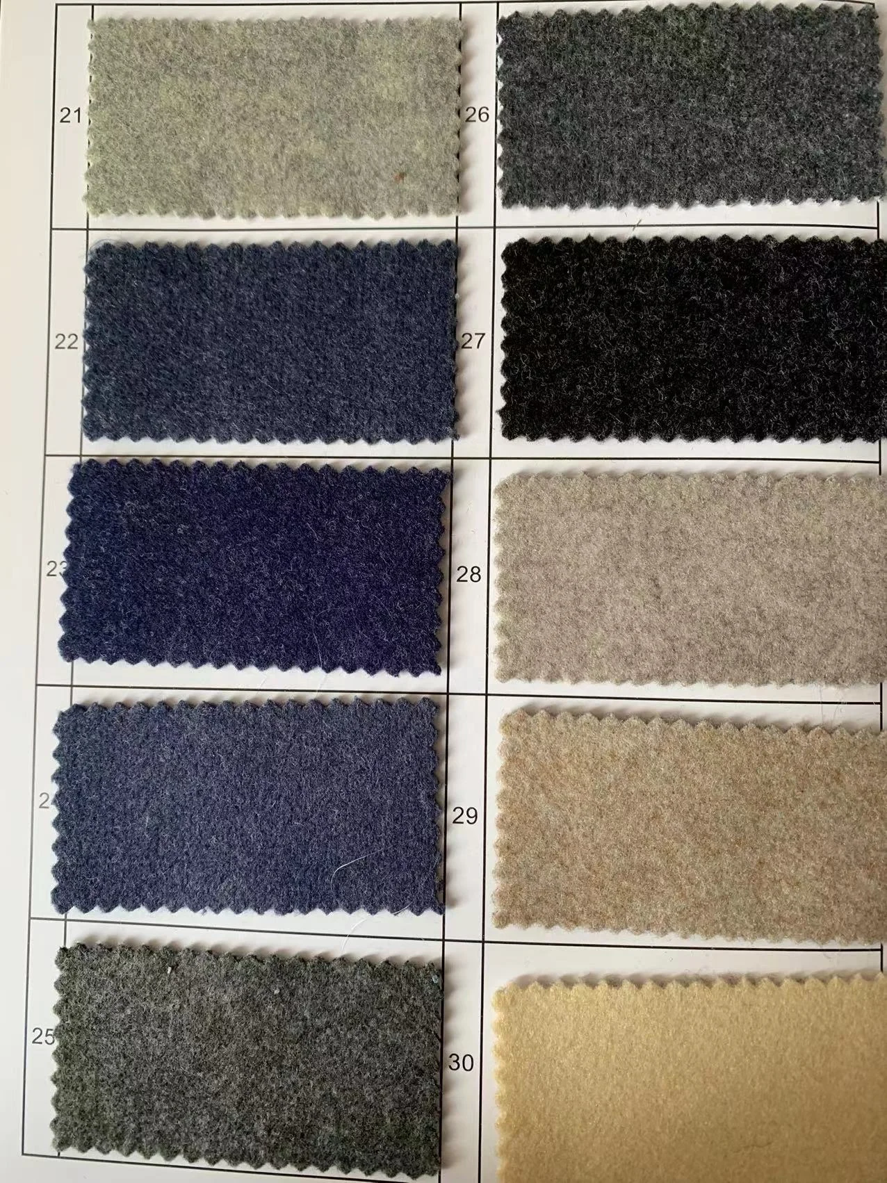 Sense Coat Coat Stock Factory Supply Elastic Fabric Needled Fabric 2spandex Multi-color Fleece 470gsm 98polyester 11 Woven