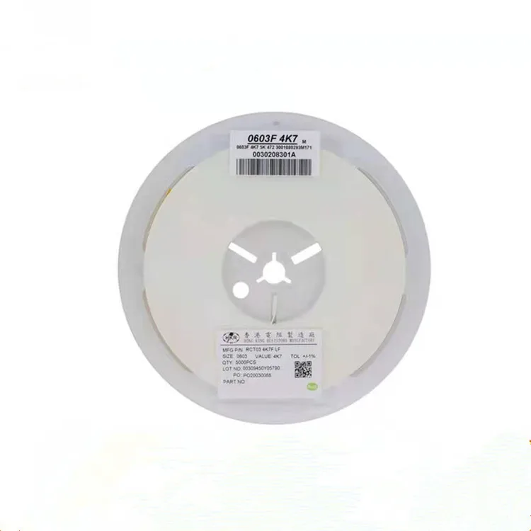 Chip Fixed Resistor Durable and new electronic components SMD chip resistor 0603  Electronic Passive Components SMD Resistor