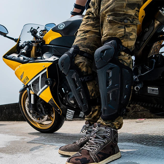 SCOYCO Motocross Motorcycle Knee Pads Protector Equipment Pad Brace Moto MX Knee Braces Mtb Skis Protection Guard Kneepads