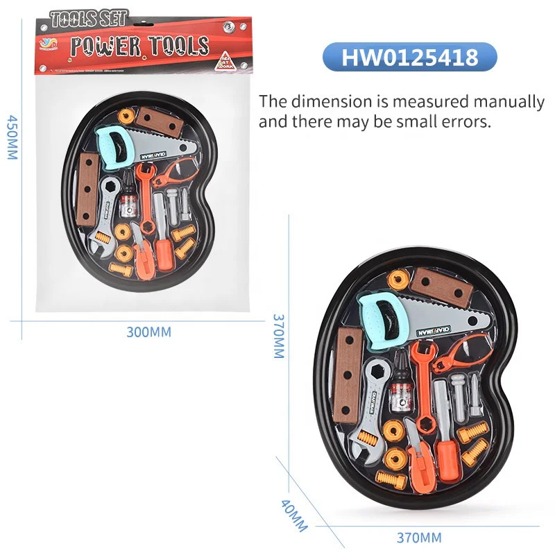 Детский игровой домик, пластиковый мастерский инструмент, игрушки для мозга и рук