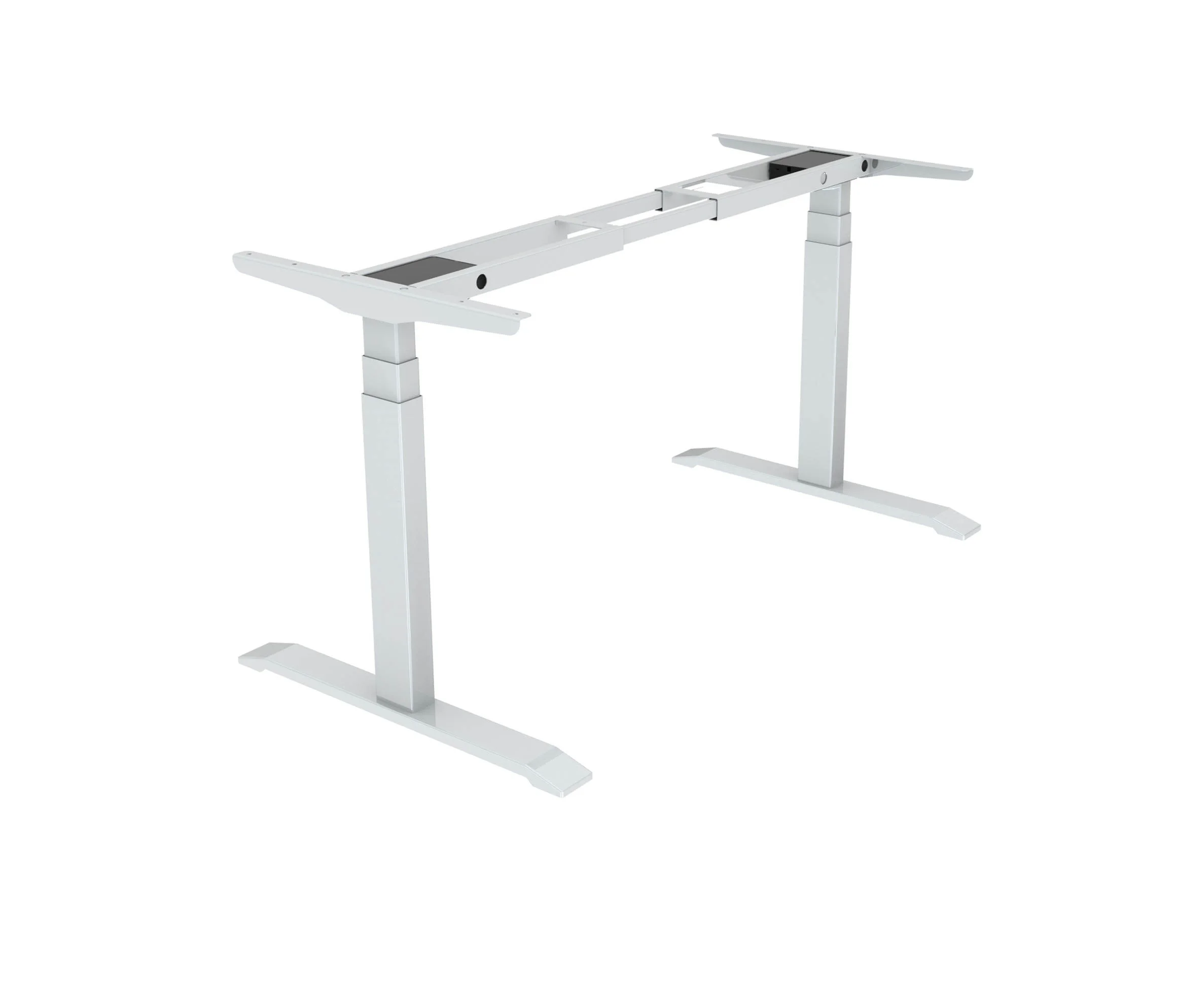 NewStyle Dual Motor Sit Stand Desk frame with 3 stage Sit-Stand Motorized Adjustable Height Table Legs T Legs