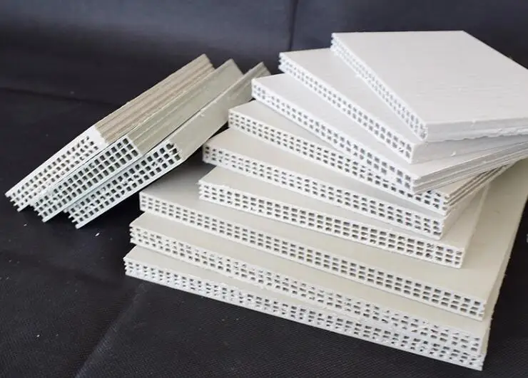 
3 Layers PP Plastic Hollow Building Formwork Construction Template Production Line 