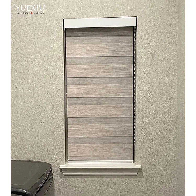 New Design Indoor Decoration Vertical Window Blind Shade High Quality Blackout Zebra Roller Blinds Fabric Manufacturer