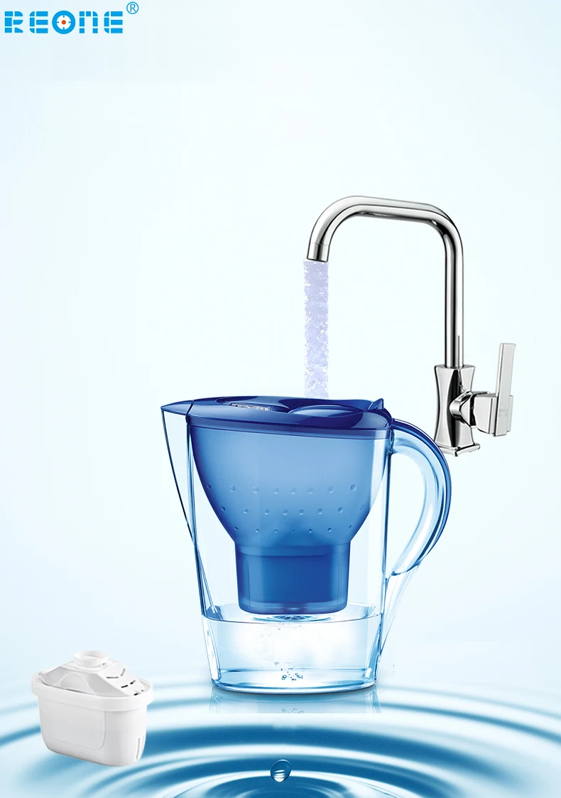 Factory direct BPA free kettle,  Compatible with BRITA,high-quality water purifier filter pitcher  purifier jug