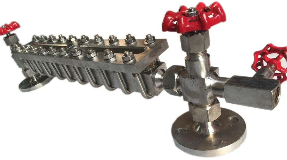 Transparent level gauge type mica level indicator Reflex Liquid Level Gauges for high pressure and high temperature