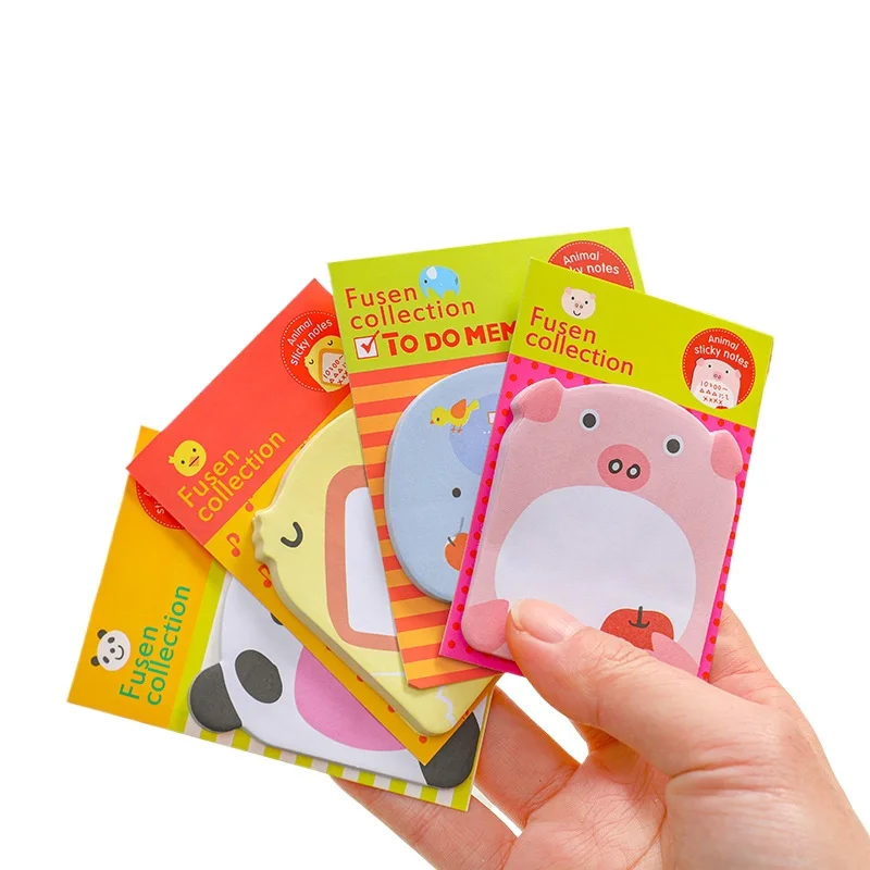 Korean stationery cute animal notes cute creative notebooks office stationery wholesale for students and schools