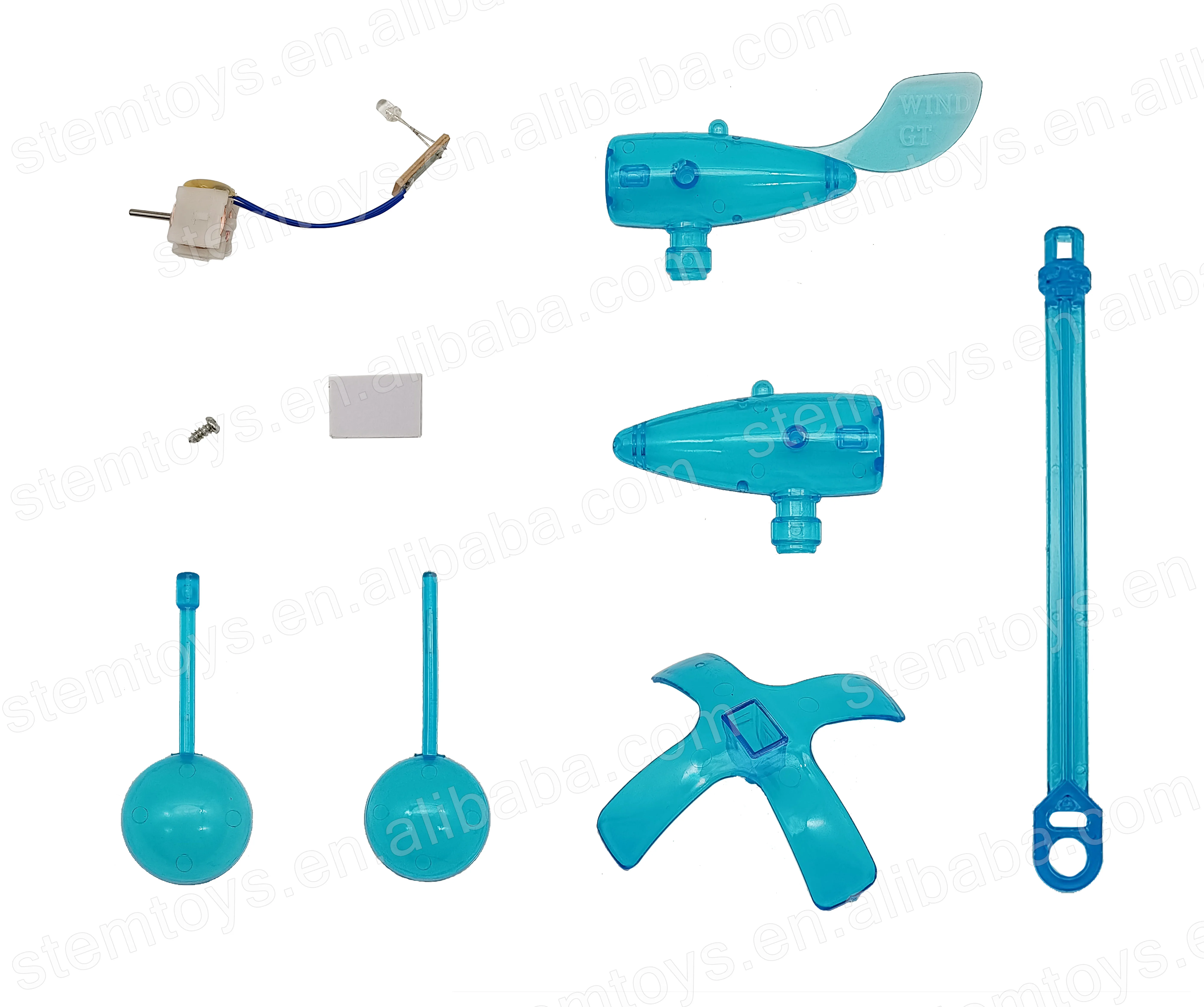 Customization New arrival DIY Wind Power Turbine Science Kit Technology Experiment Stem Gift Educational Toys for kids