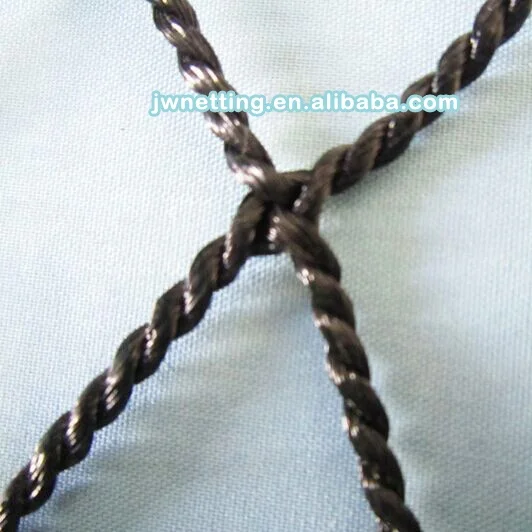 Полиэтиленовая скрученная сетка без узлов