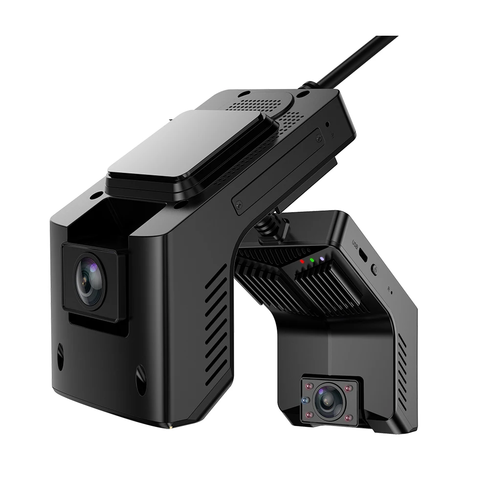 T2 передняя + IR внутренняя камера интегрирована в основной корпус 4G Wi-Fi GPS Dash Cam Fit CMSV6