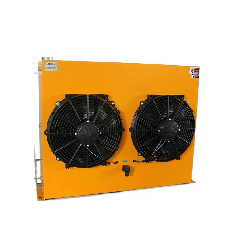 AH2431T-CA Heat Exchanger Cooling Fan Filter Cover Air Cooled Hydraulic Oil Radiator