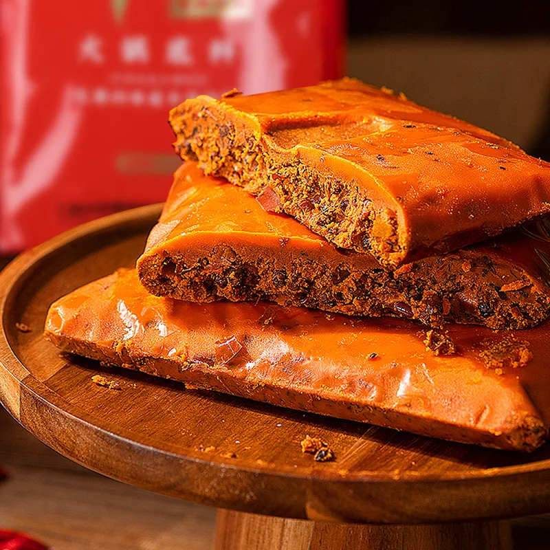 
butter hot pot seasoning Chinese hot pot sauce halal food seasonings 