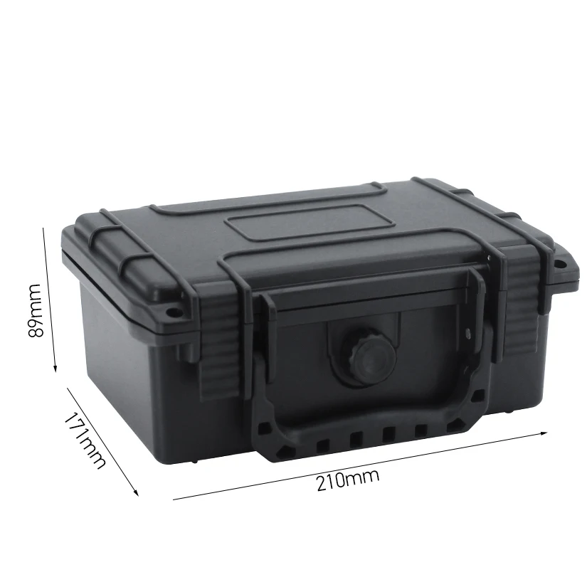 High Impact Waterproof Crushproof Shockproof Hard PP Resin Material Equipment Safety Protective Carrying Case with Foam