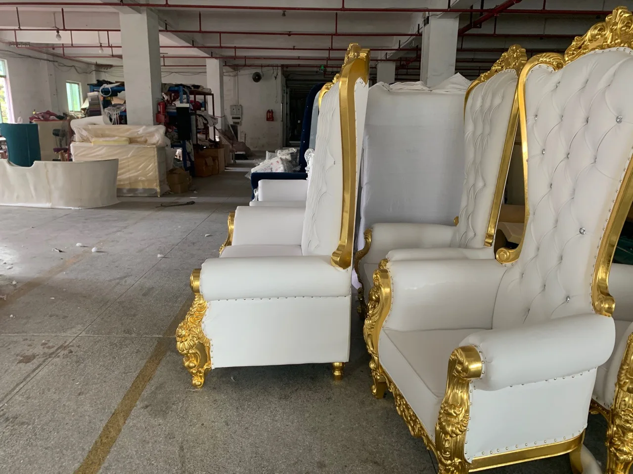Royal chairs luxury wedding king throne chair for wedding