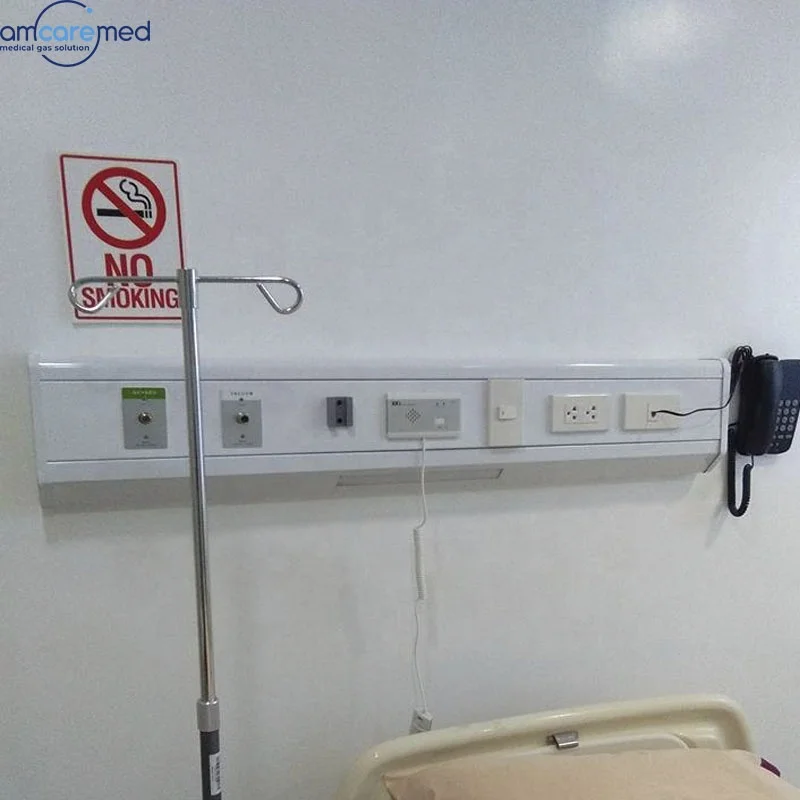NTC300 Hospital Ward Nursing Equipments Medical Console Bed Head Unit Medical Gas Terminal Unit Hospital Ward Nursing Equipments