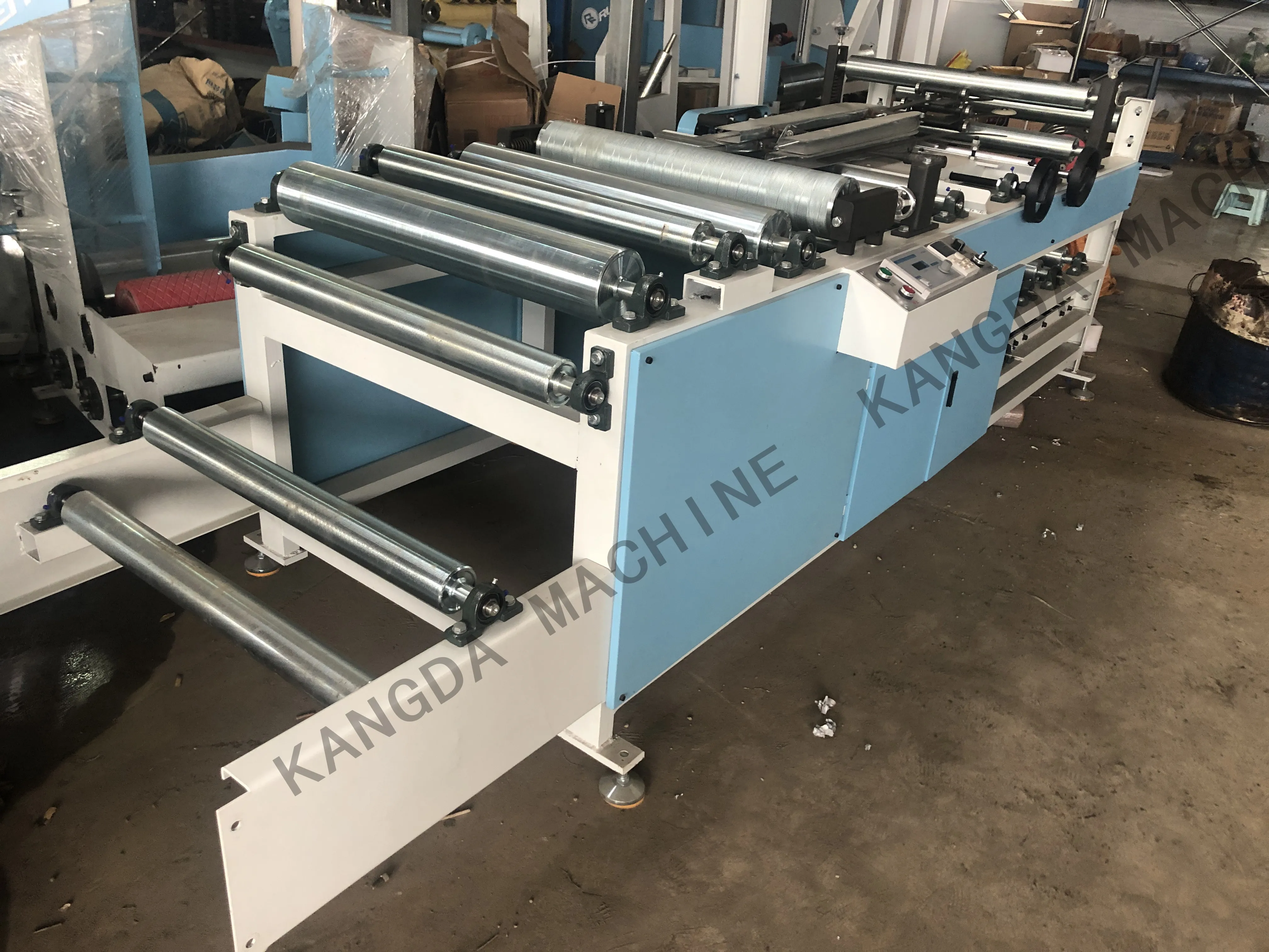 KD-CB-700 woven bag paper bag automatic folding machine