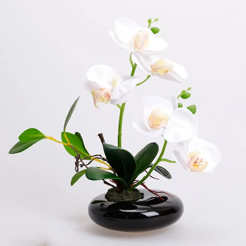 Декор для дома, искусственные орхидеи, цветы, растения, День Святого Валентина, свадьба, украшение для дома, «сделай сам», цветок орхидеи для подруг