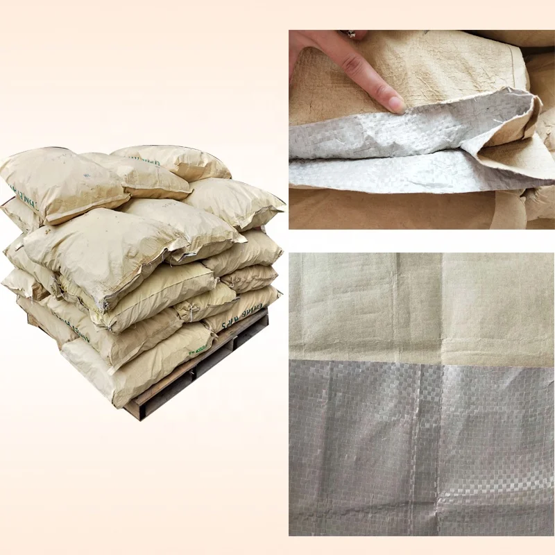 Waterproof woven fabric composite kraft paper different colour for packing