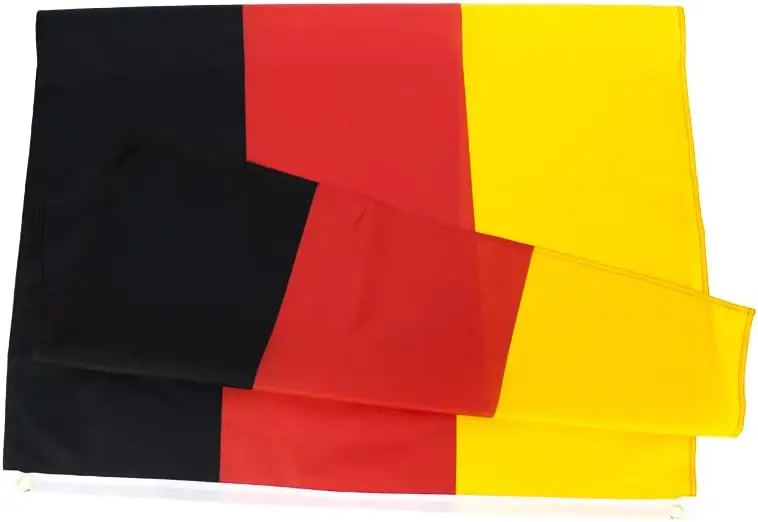 Wholesale 3X5 Ft Natioanl German Country Germany Flag Custom 3X5ft Emblem Eagle DE Deutschland Flag Black Red Yellow