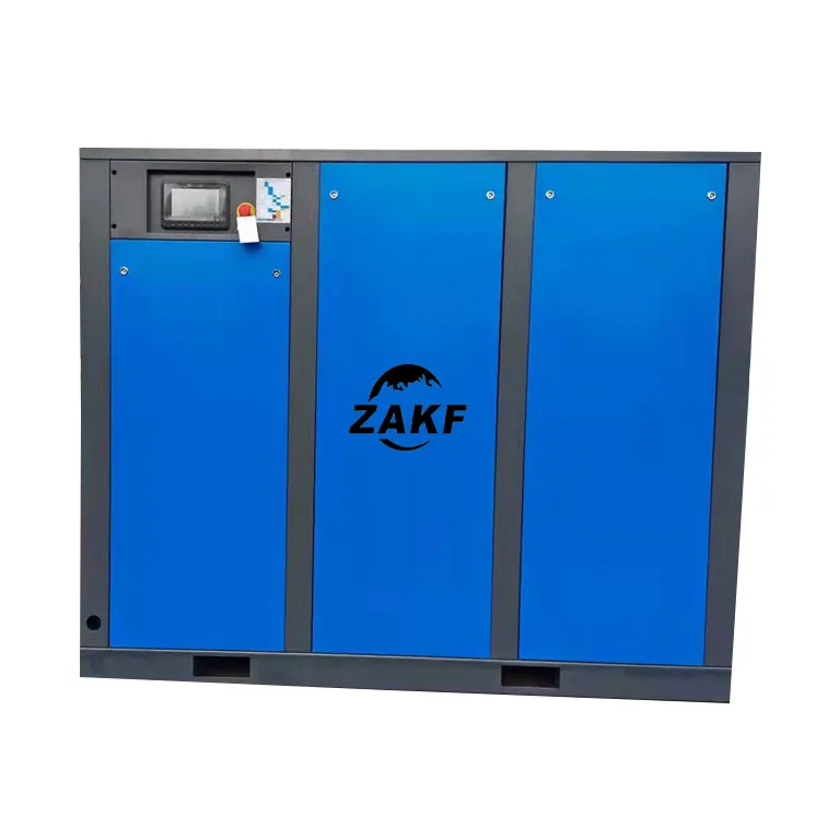 Industrial Equipments 55kw 75HP 7bar air compressor machine variable speed permanent magnet two stage