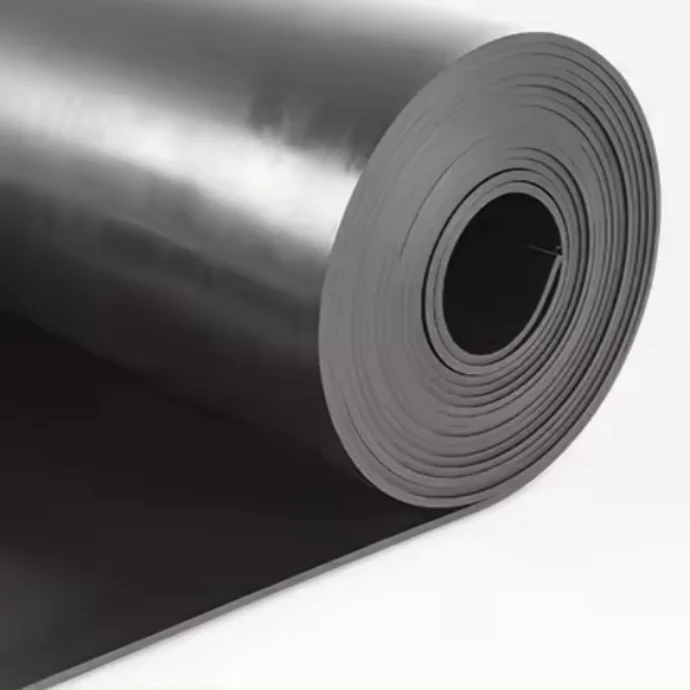 EPDM 1.2mm 1.5mm Rubber Roofing Geomembrane Reinforced Waterproof Construction Sheet for Swimming Pool Membrane