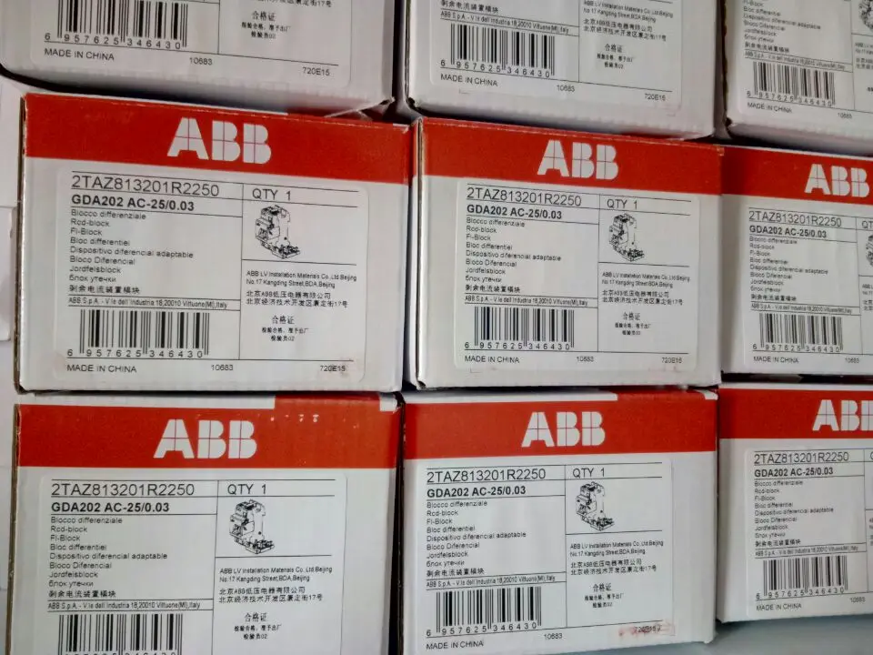 Distributors ABB-China Miniature Circuit Breaker 2TAZ140200R0065 SH202-B6 MCB circuit breaker