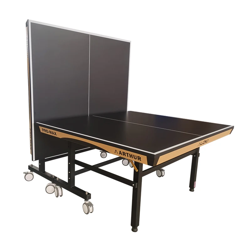 LOKI PRO-Arthur MDF Table Indoor foldable Special level black table tennis table