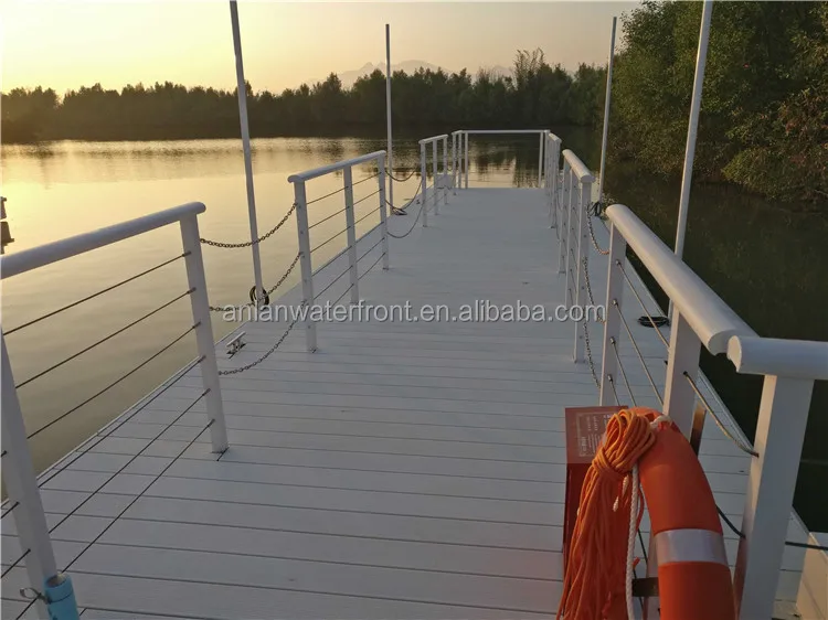 
China Wholesale Other Marine Supplies Aluminium Floating Dock Pontoon 