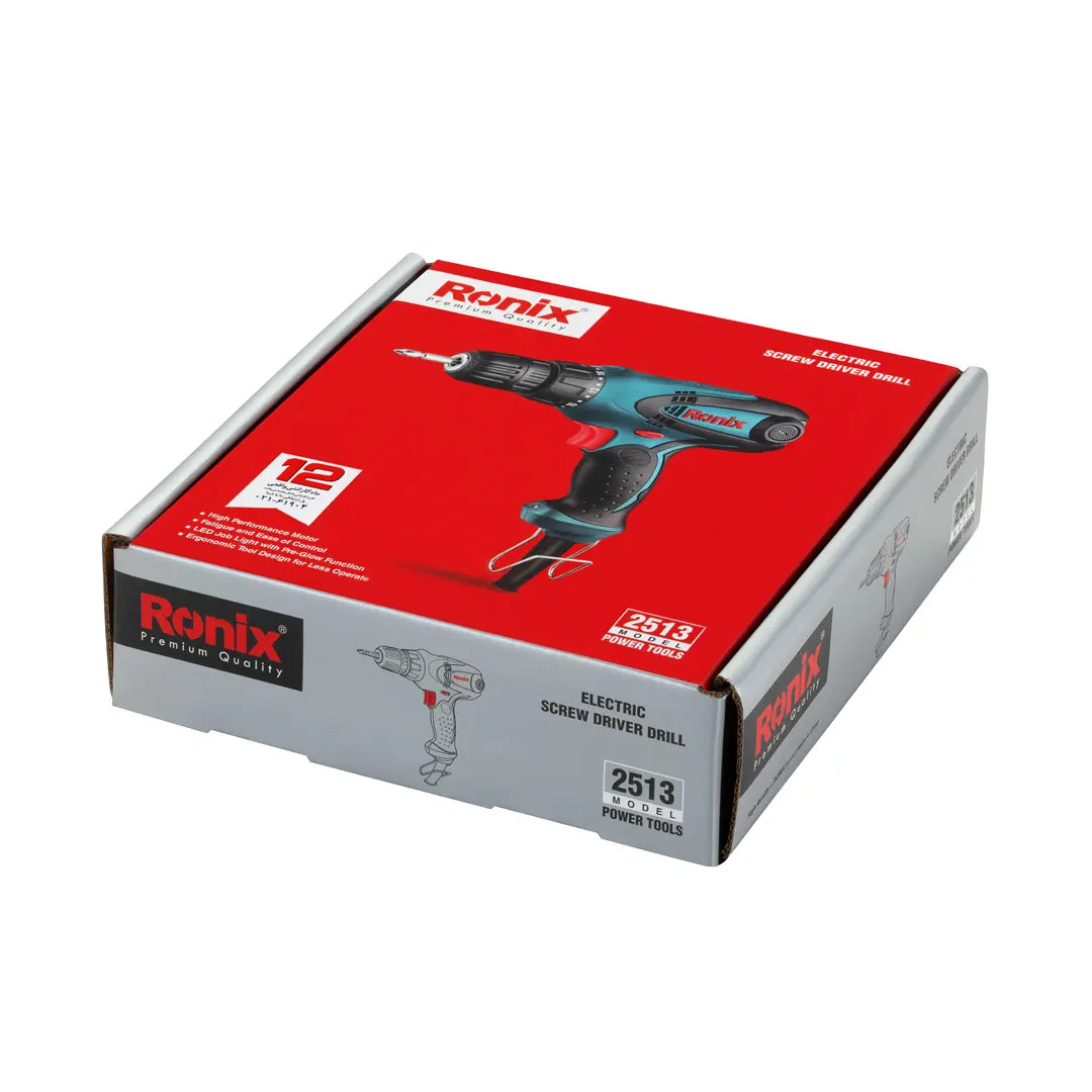 Ronix Electric Screwdriver Model 2513 Professional Electric Screwdriver Drill