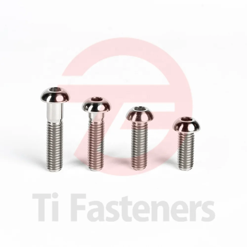 Винты с шестигранной головкой из титана M3/M4/M5/M6/M8/M10/M12 Gr5 титановый болт 7380