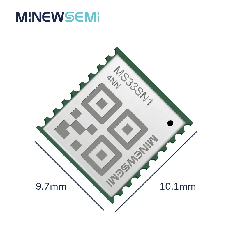 MinewSemi MS33SN1 Ultra Low Power Small Size  Single Frequency Multi Constellations GNSS Receiver Module