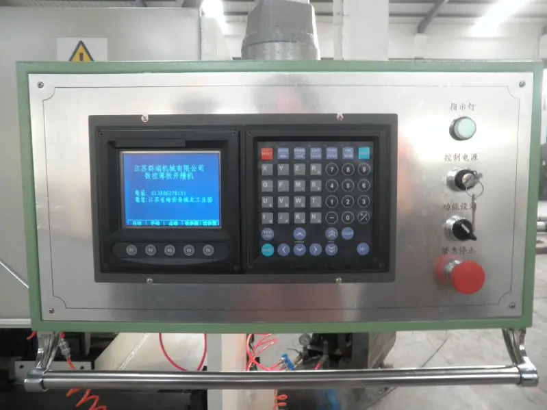 Good Grooving Machine CNC V Cutting Machine