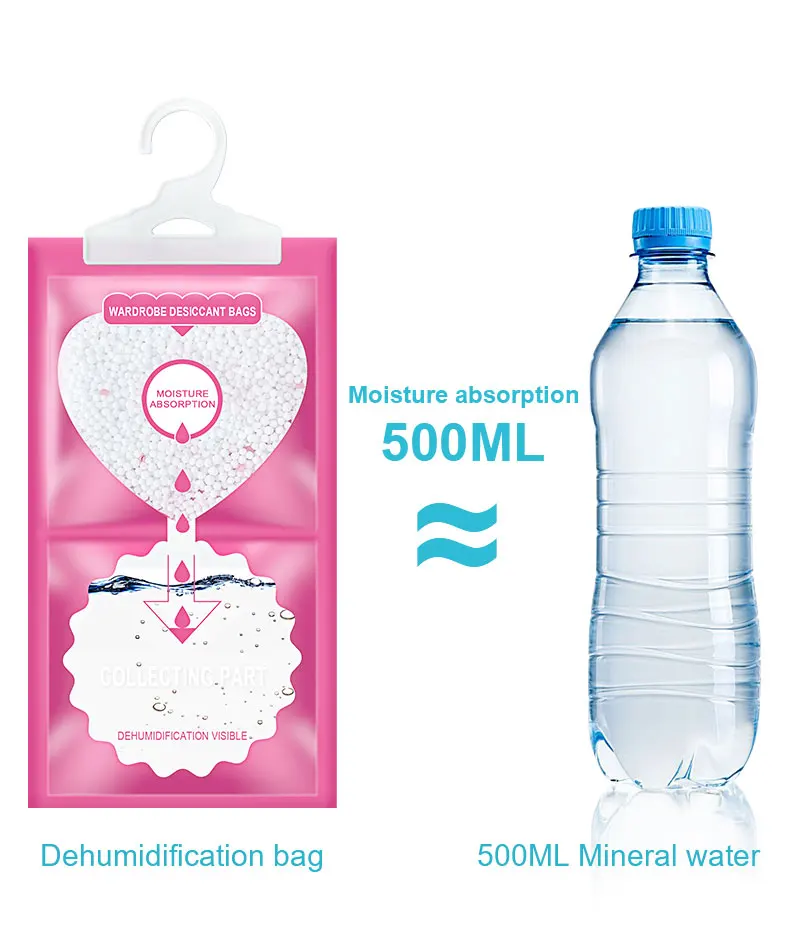 hanging moisture absorber bag