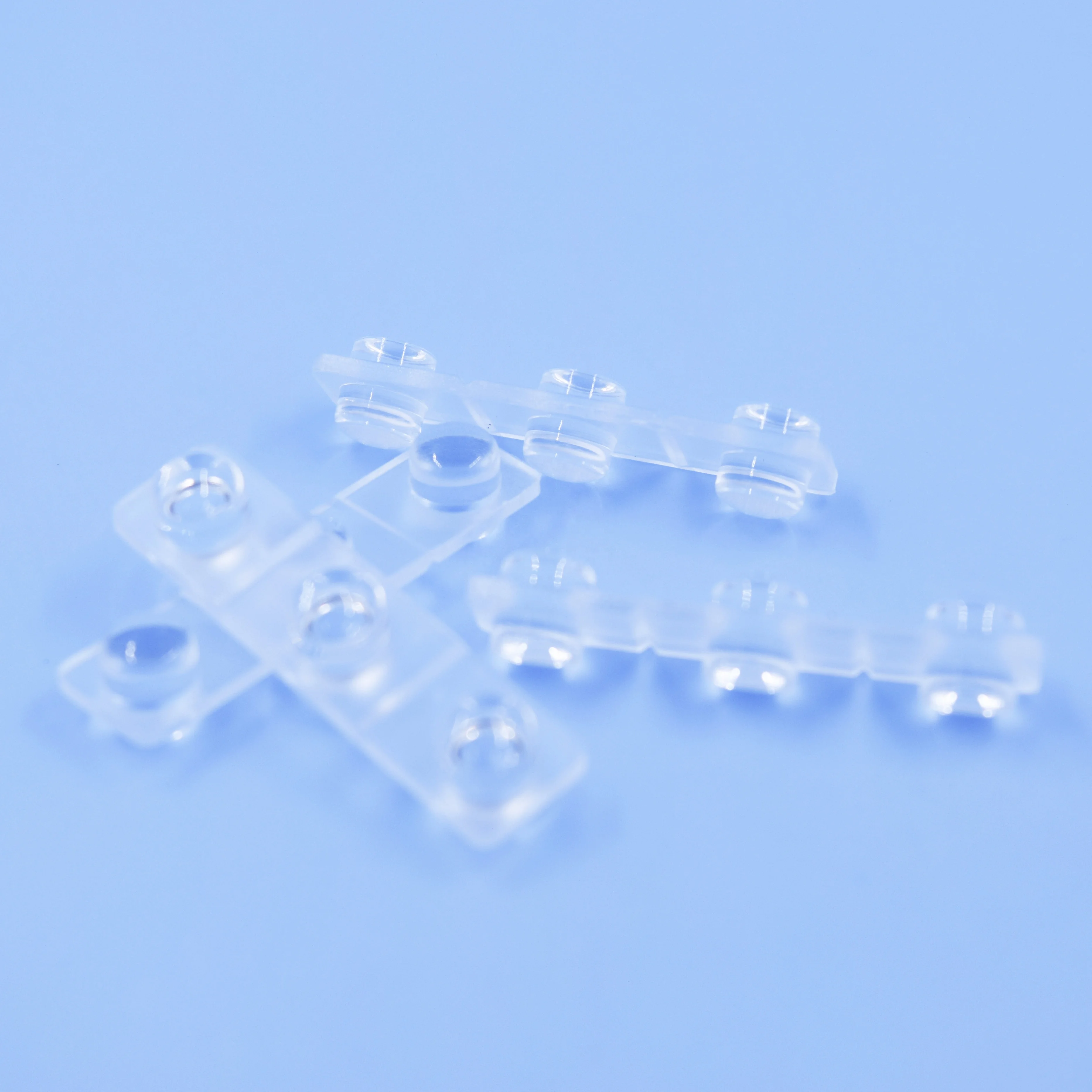 Заводской продавец, прозрачная пластиковая светодиодная направляющая трубка из поликарбоната