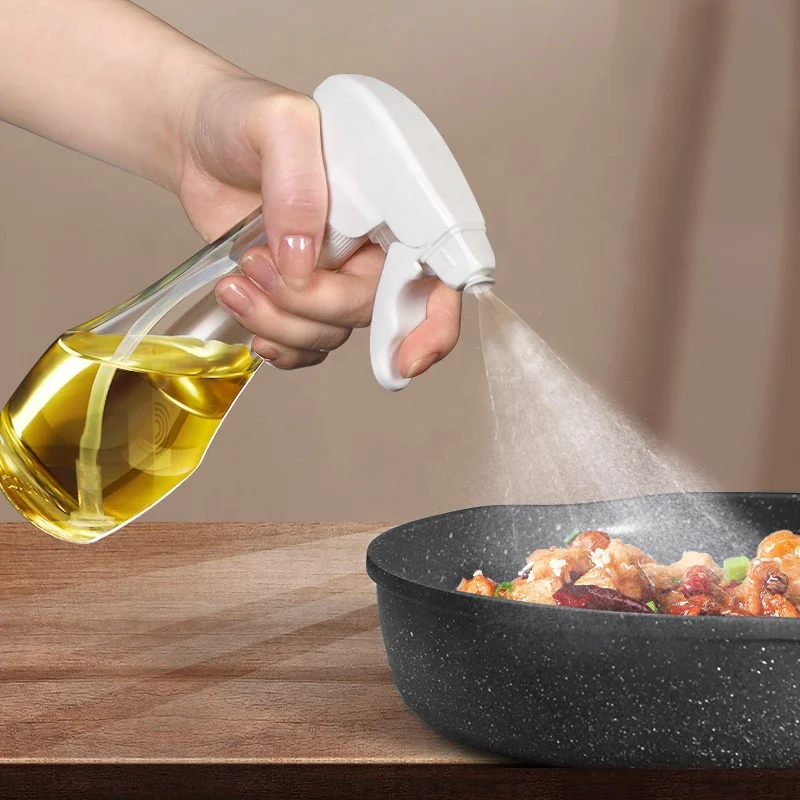 Barbecue tools 200ml Convenient vinegar food olive oil cooking mist sprayer glass edible kitchen oil spray bottle
