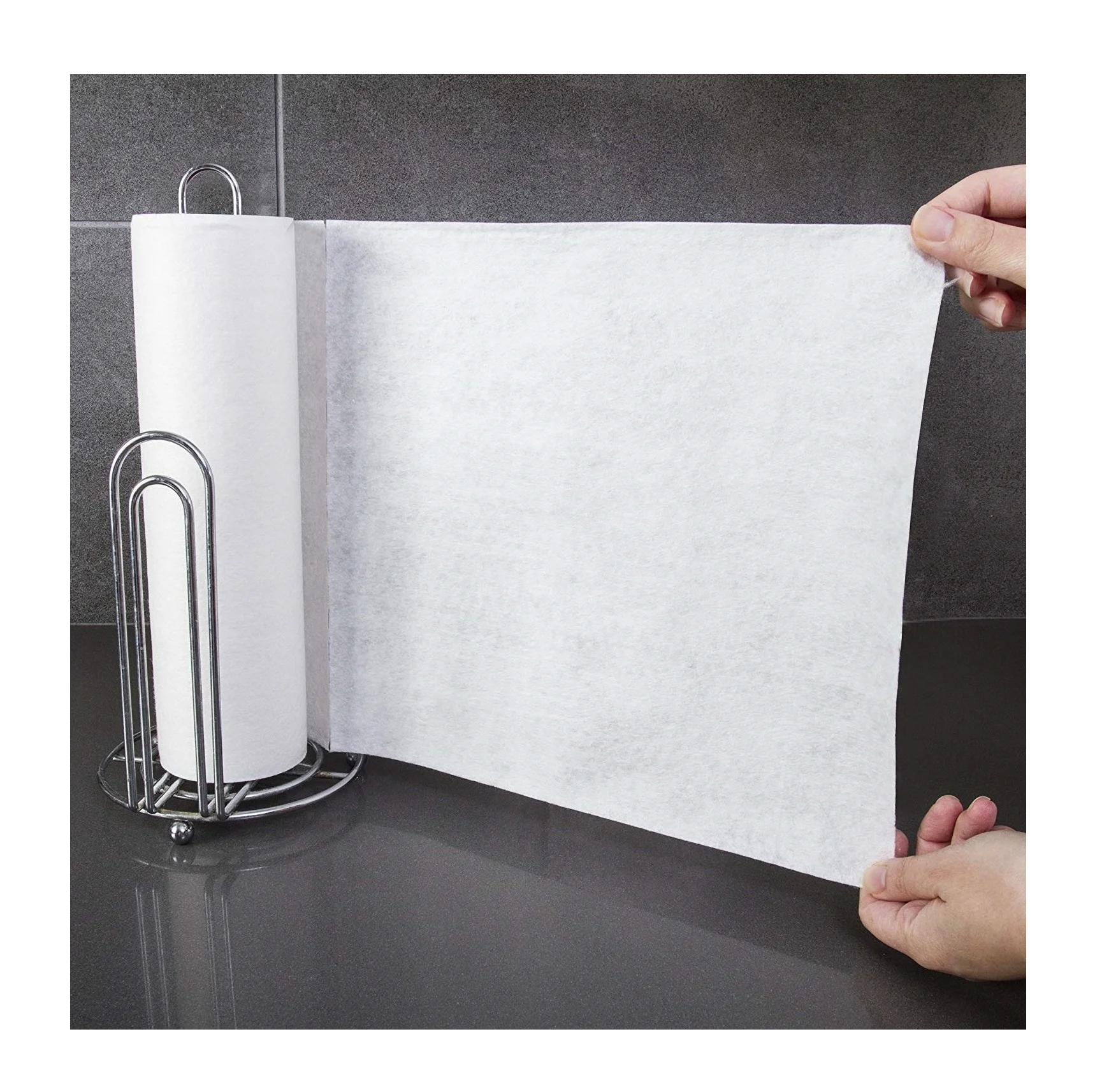 
Reusable Bamboo Kitchen Paper Towel Cleaning Dish Cloth Dishwasher Rag Sweeper Compostable Antibacterial Amazon Durable Strong 