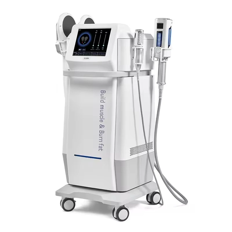 Newest Ems Slim Magnetic vibration Body Slimming Machine EMS Massage Stimulator Muscle Recovery With Rf Fat Burning Machine