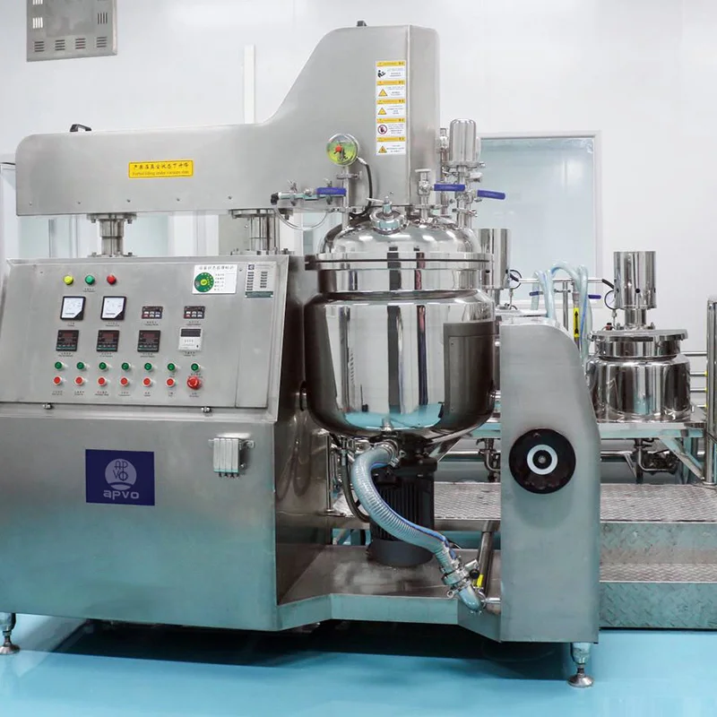 Вакуумный смеситель для эмульсии лосьона и крема, вакуумный эмульгатор, гомогенизатор косметических кремов