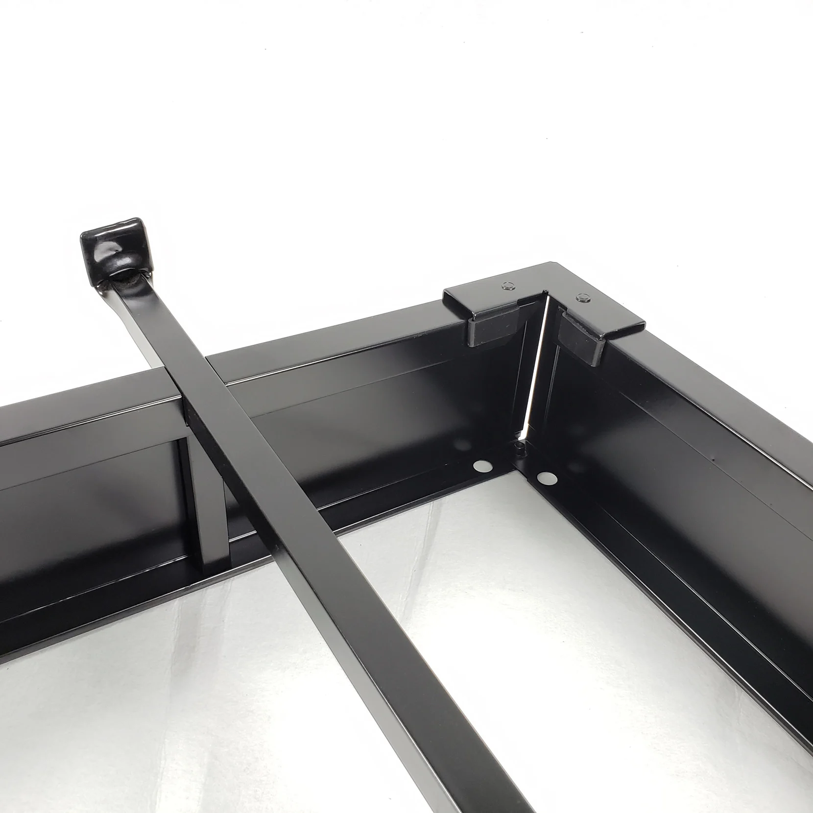 
Newest Design Foldable Furniture 7.5 inches Metal Bed Base Hospitality mailable Bed Base 